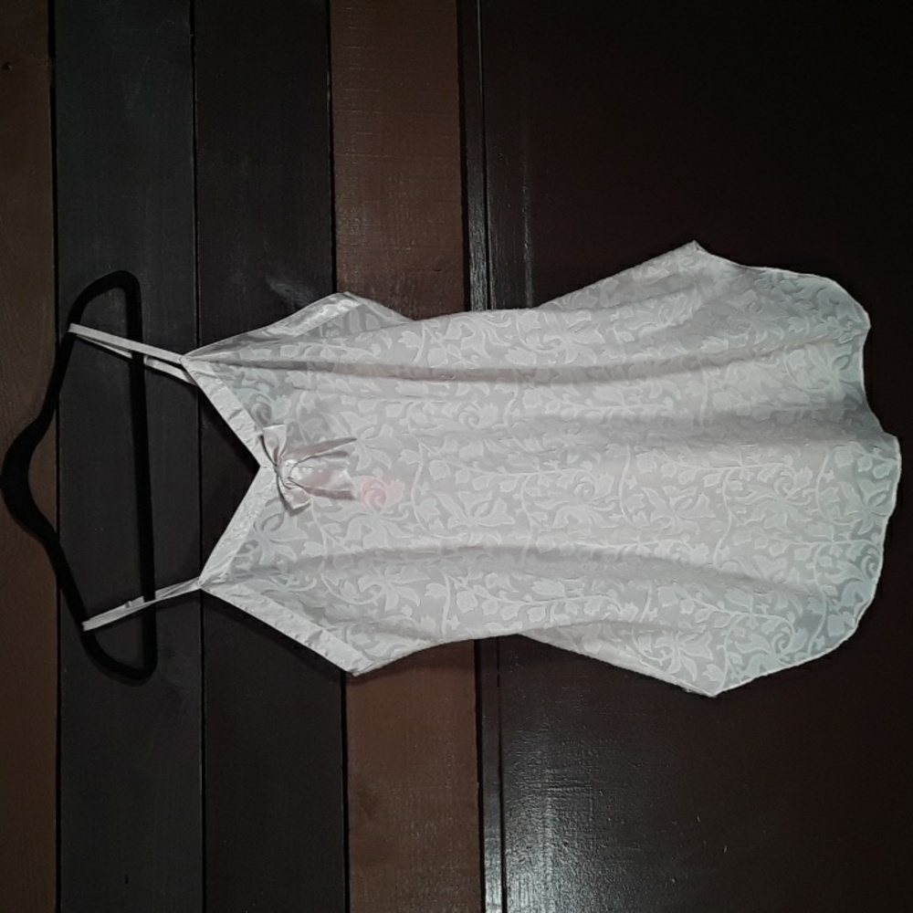 1X Pink Just For Women Girly, Flirty Gorgeous Lingerie Nightgown - Picture 2 of 15